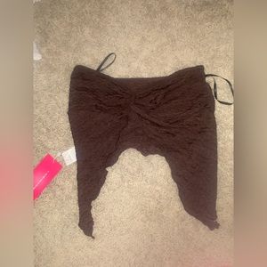 Shein, XS, Brown, Strapless